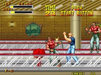 une photo d'Ã©cran de Burning Fight sur SNK Neo Geo